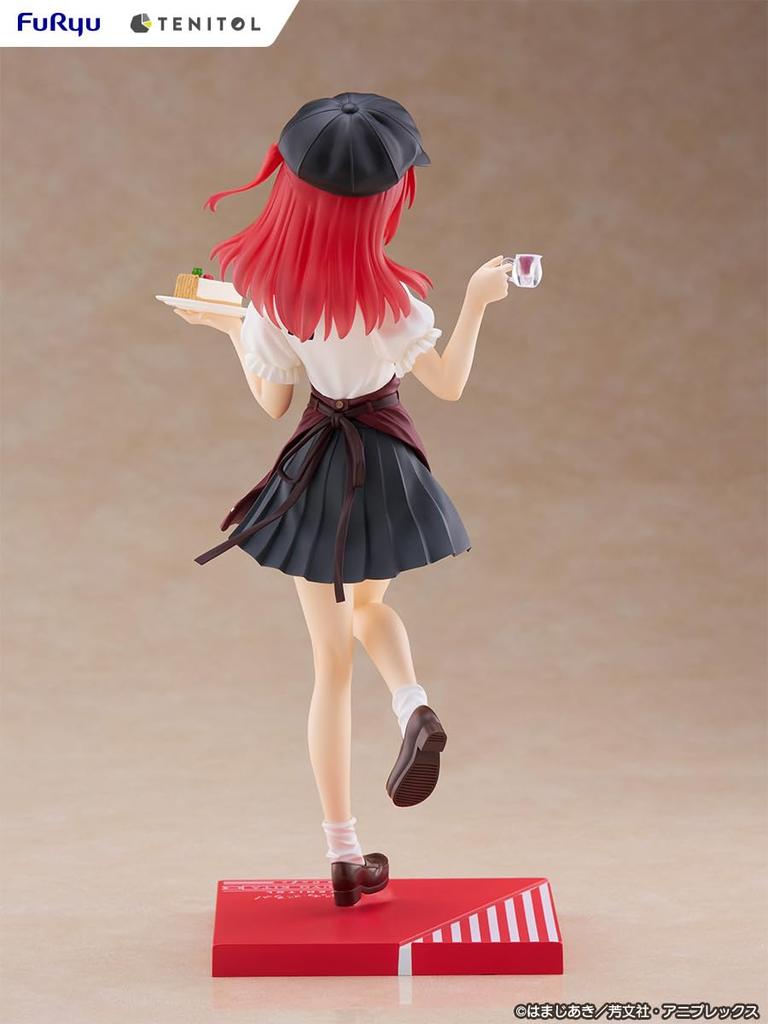 TENITOL Bocchi the Kita Ikuyo Cafe Style Painted Complete Figure Rock! Ver.