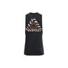 Under Armour Bull Print Sleeveless Round Neck Tank Top Men Tops Black 1377293-001