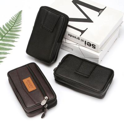 Men'S PU Leather Organizer Wallet - Multi-Layer Phone & Card Holder Spacious For Outdoor Sports & Mountaineering