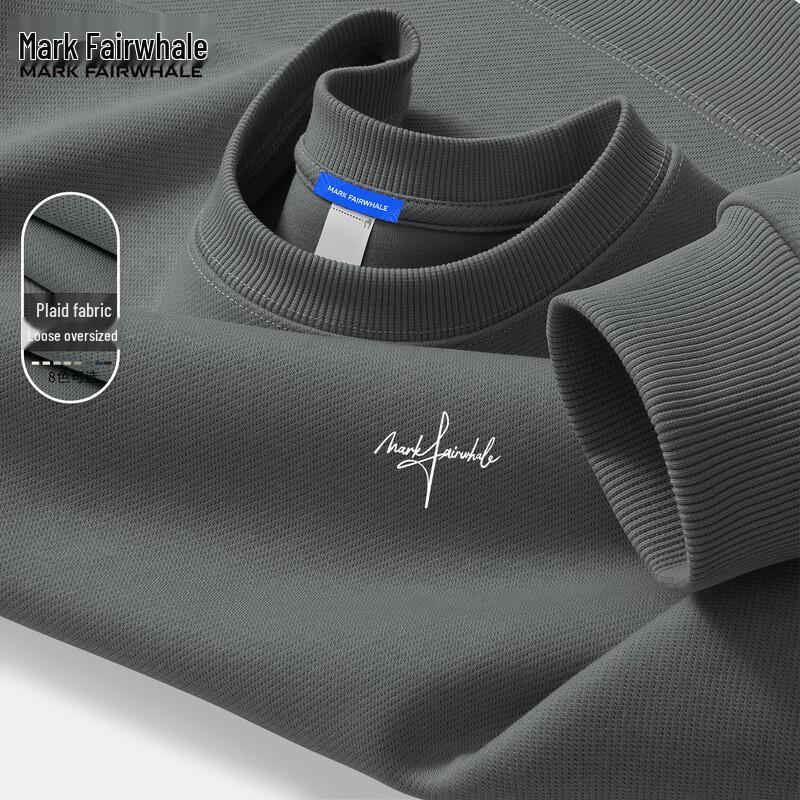 Mark Fairwhale Men's American Trend Crew Neck Sweatshirt