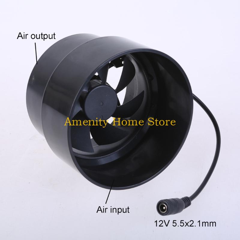 F26C Quiet Pipe Exhaust Fan 5W For Kitchen Pet Room Bathroom Chicken Ventilation