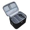 Women's Multi-layer Beauty Makeup Storage Bag - Large Capacity Handheld Organizer with Print Design