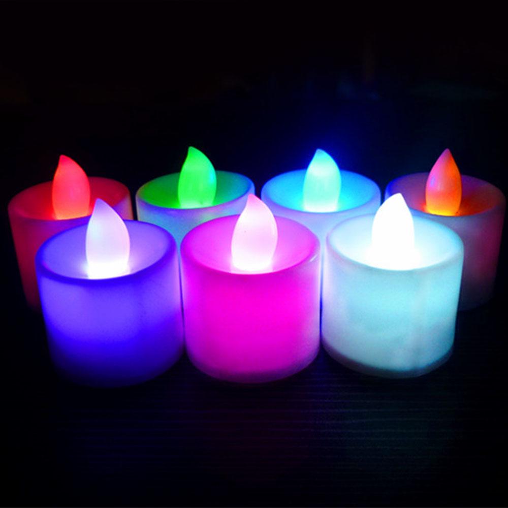 Electric Led Candle Lamp Flameless Tealight Candles for Home Party Birthday Wedding Festival Decoration