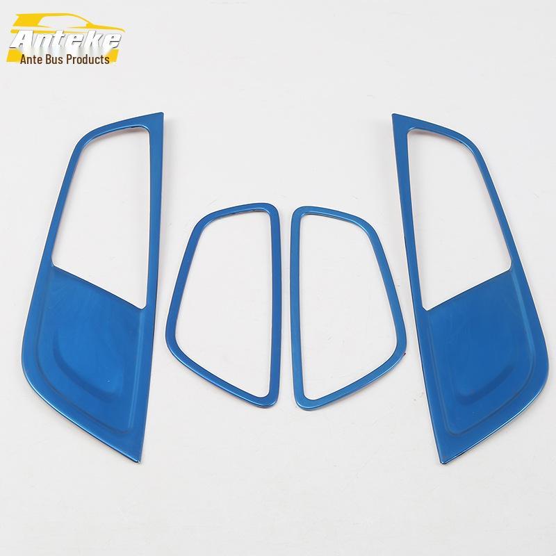 

Angsino Interior Door Handle Bright Ring & Armrest Patch for 18 Models