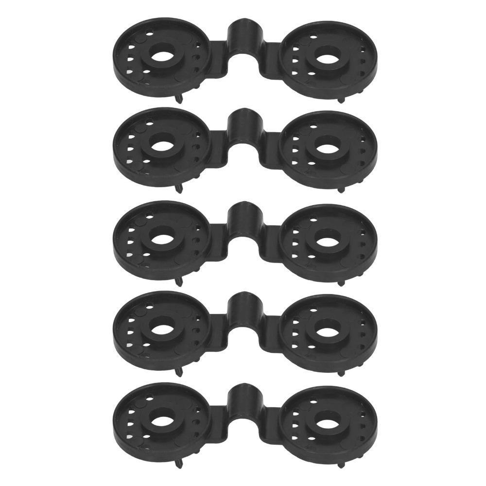 100pcs Black/White/Red Shade Cloth Clips Locking Grips Sun Shade Fasteners Plastic Clips Shade Net