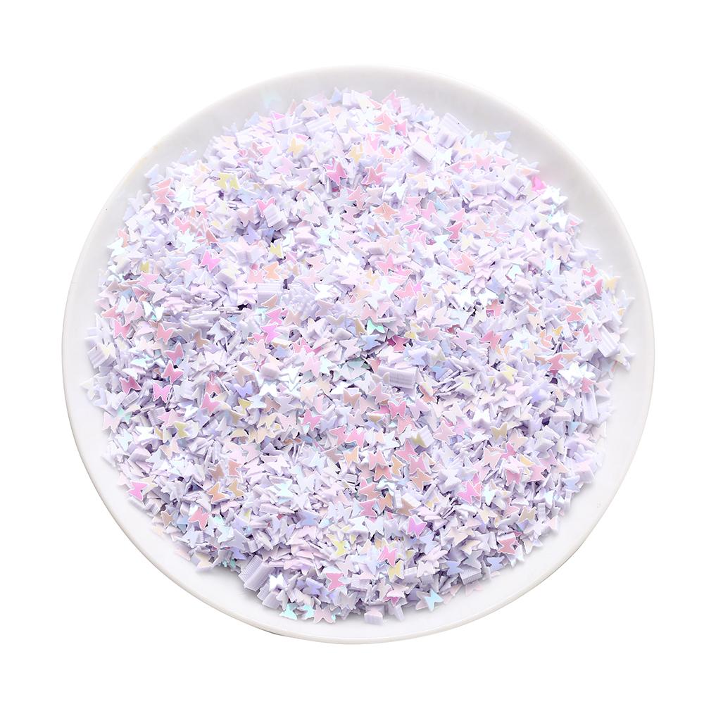 10g Butterfly Sequins Laser Glitter Sequin Epoxy Resin Paillettes Rabbit Heart Sequin for DIY Epoxy Resin Crafts Nail Art Decor