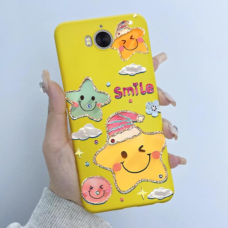 For Huawei Y5 2017 Y6 2017 Phone Case Butterfly Flower Girl New Design Soft Silicone TPU Back Housing for MYA-L22 MYA-U29 Covers