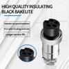 Waterproof GX16 Aviation Electrical Connector 2 3 4 5 6 7 8 10 Pin 1m Extension Cable Air Male Female Socket Plug Wire Adapter