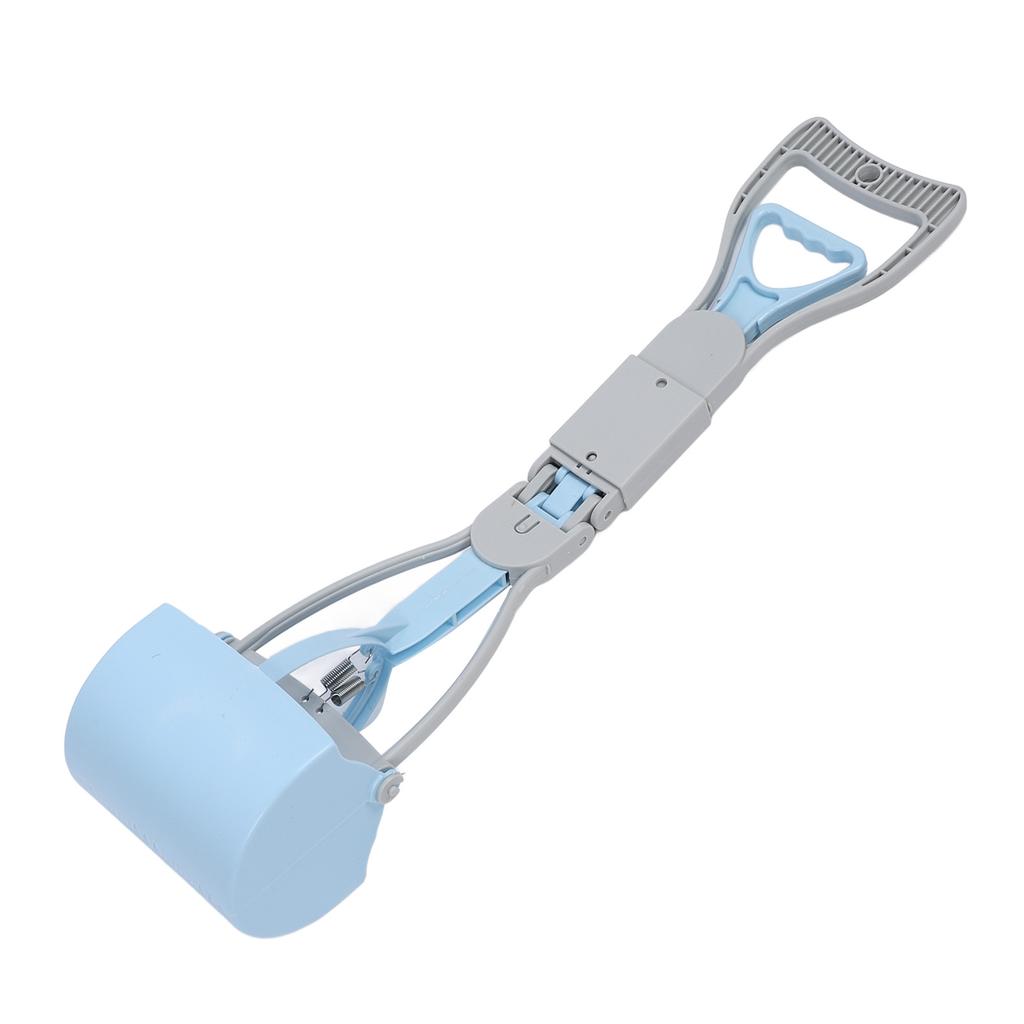 Non Breakable Pet Pooper Scooper for Dogs Handle High Strength Spring Large Poop Picker Upper for Easy Grass Gravel Pick Up 59cm