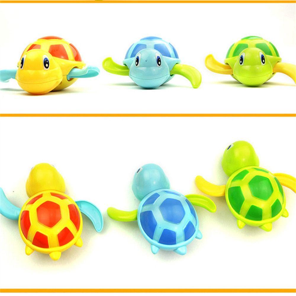 Swim Turtle Tortoise Water Toy Cute Cartoon Baby Bath Toys Wind Up Animal Tortoise  Beach Toys