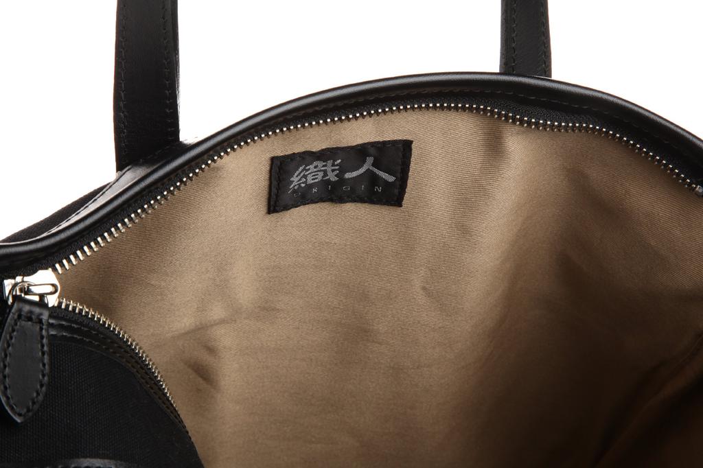 [Origine] Geantă de afaceri verticală [Kiwada] Fabricată în orașul Toyooka, Prefectura Hyogo, ținutul sfânt al genților. Negru