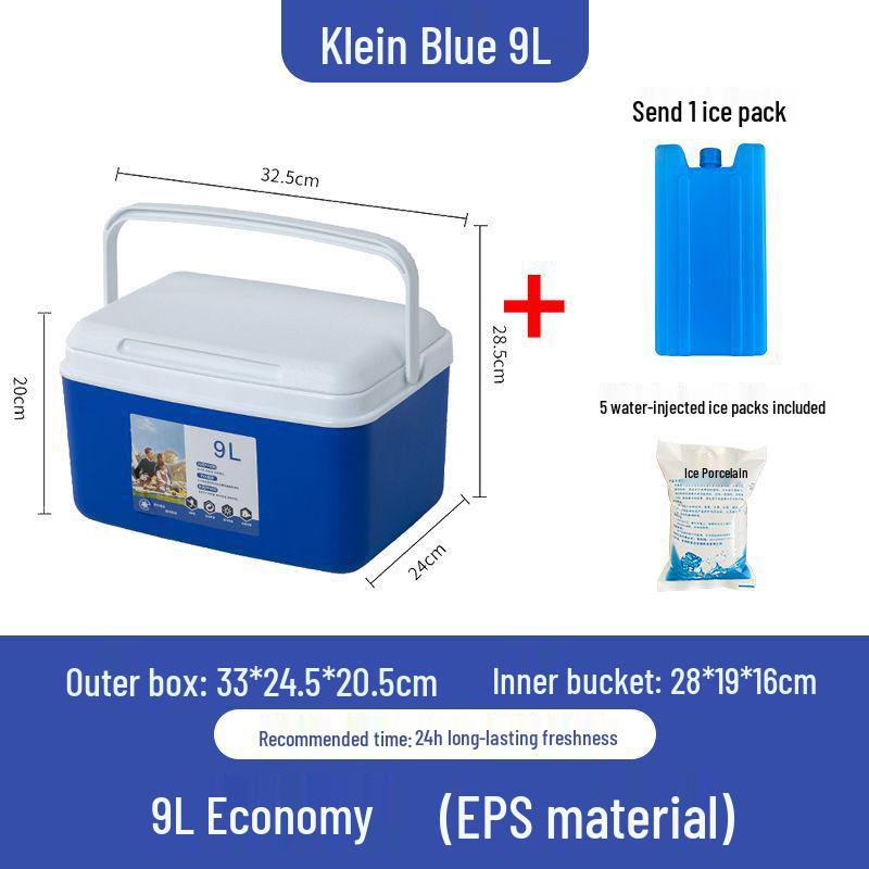 Portable Insulated Refrigerated Box for Home, Car, and Outdoor Use