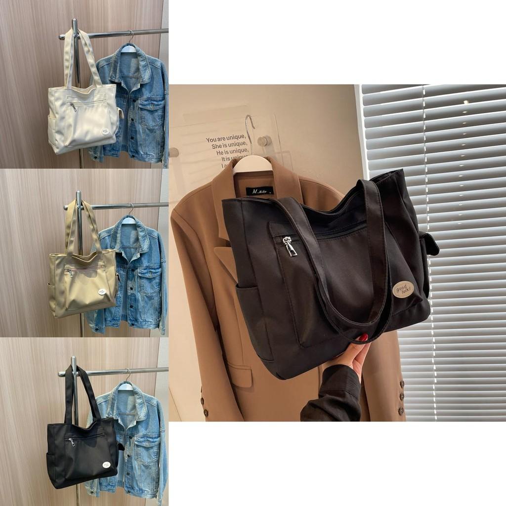 Large Capacity Stylish Canvas Tote Bag For Women With Durable Oxford Fabric Design