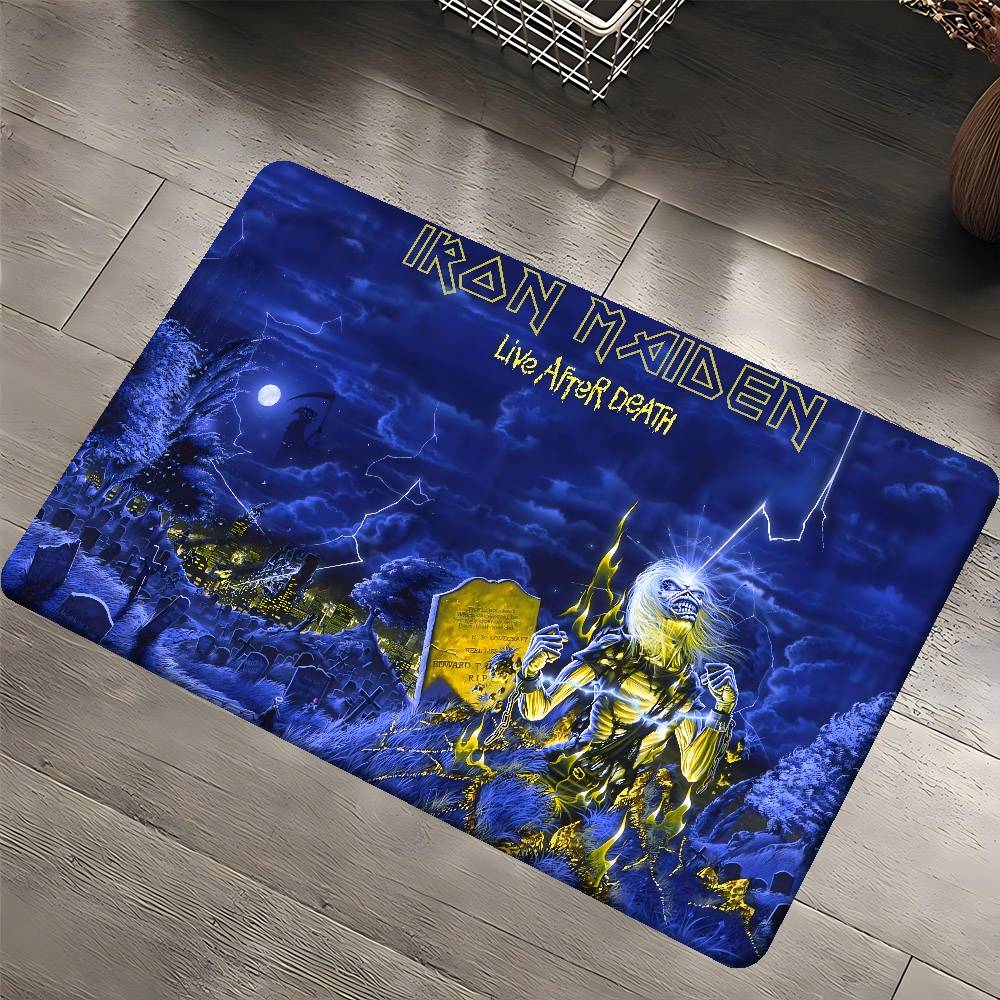 

I-iron Maiden Room Mats Anti-slip Absorb Water Long Strip Cushion Bedroon Mat Household Carpets 100x150cm