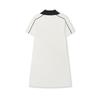 New FILA ORIGINALE Short Sleeved Dress Women's Cloud White F11W529306FWT