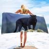 Animal Leopard Print Series Seaside Vacation Beach Towel Swimming Bath Towel Sports Towel