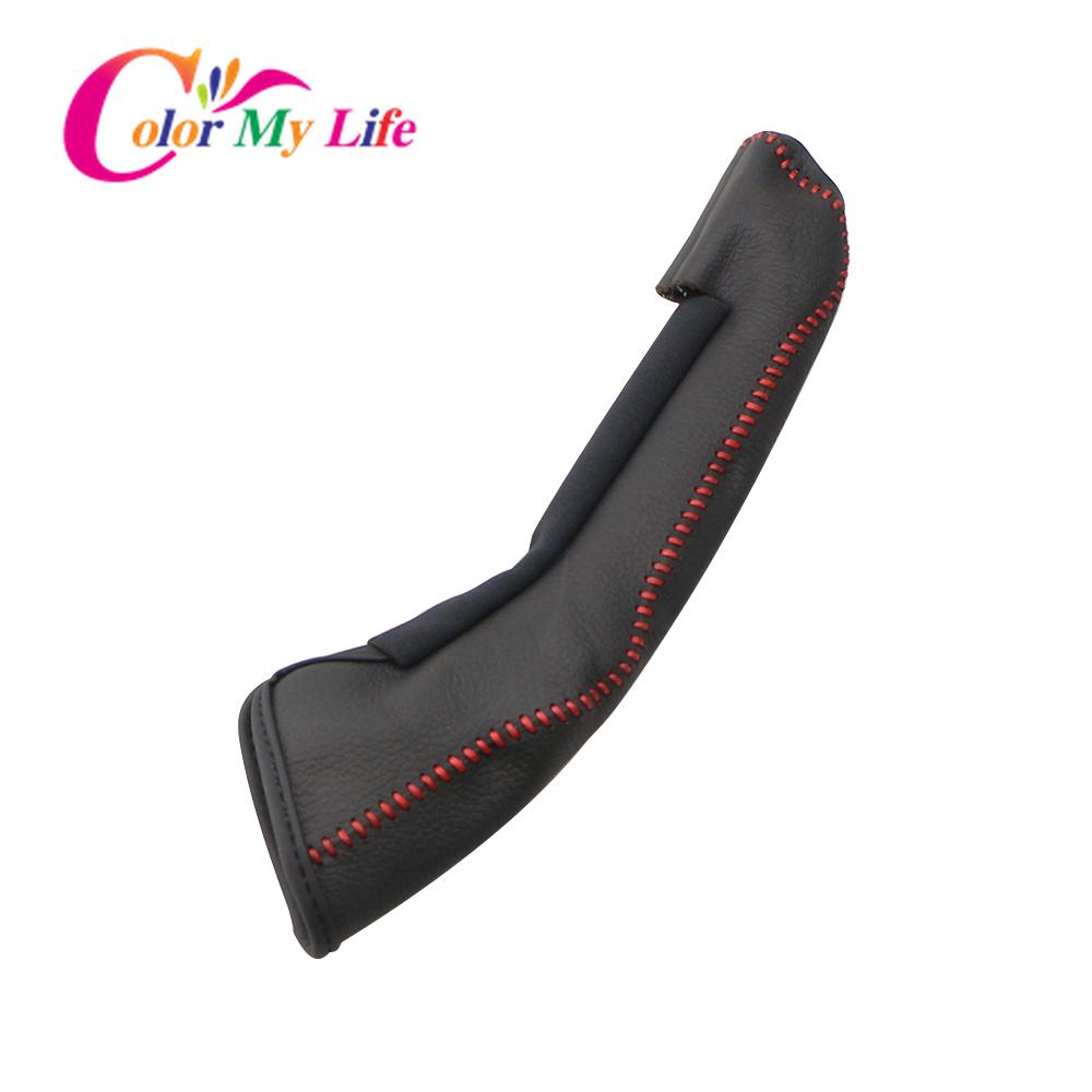 Capac din piele pentru butonul schimbătorului de viteze pentru Chevrolet Cruze Captiva 2009 - 2014 AT Transmisie cusut manual DIY