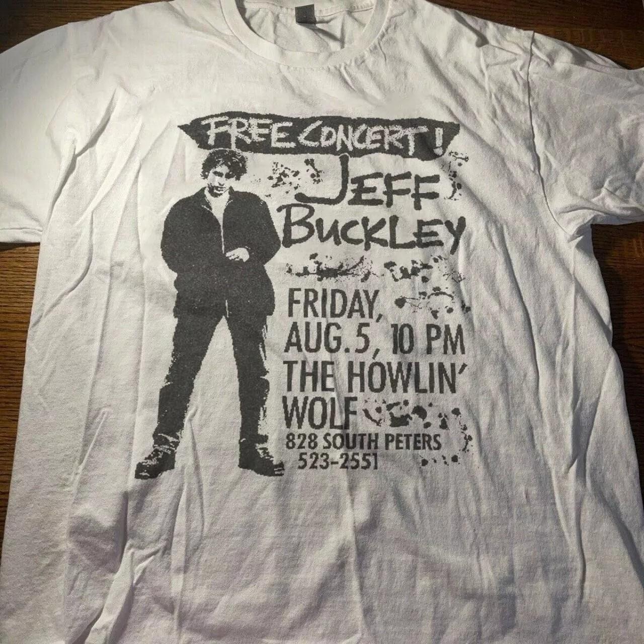 Jeff Buckley Rock Rare Design White Unisex Tshirt Reprint Vtg S-5XL KH14253 XL