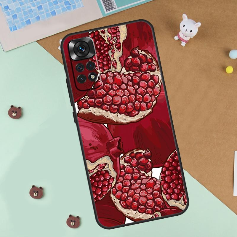 Tropical Summer Fruit Lemon Case For Xiaomi Redmi Note 14 13 12 9 10 11 Pro 10S 11S 12S Cover For Redmi 13C 10C 12C 14C