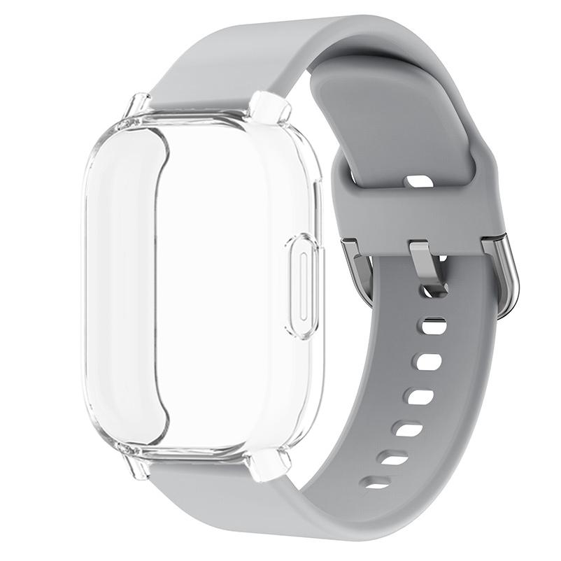 Protector Case+Strap For Redmi Watch 5 active Redmi Watch 5 Lite Full Cover Screen TPU Soft Shell and Breathable Sport Band