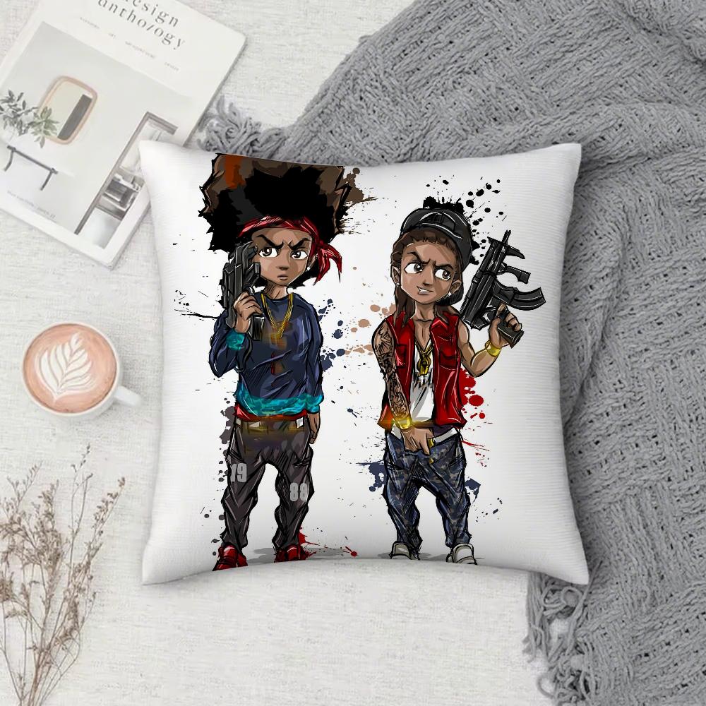 Cartoon T-The B-Boondocks Kissenbezug Quadratisch Sofa mit für Muster bequeme Kissen geeignet von Zimmer