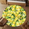 1pc lemon pattern Round Chair mat Area Rug - Non-Slip, Floor Mat for Office, Bedroom, and Indoor Decor c1125629