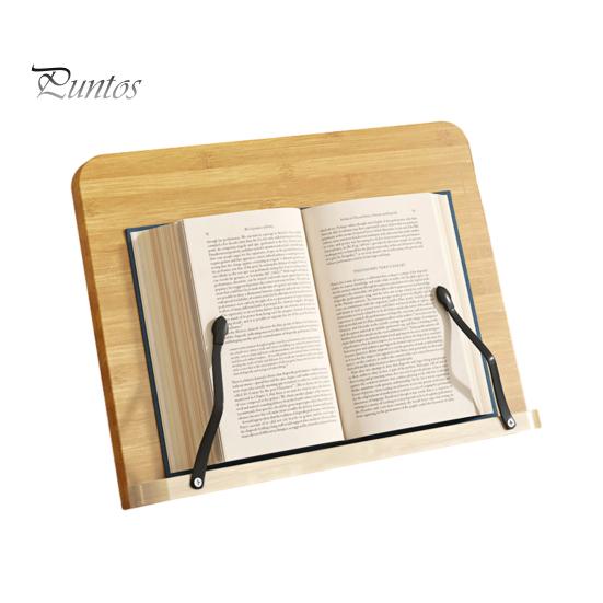Multi-purpose Book Rest Stand for Reading 8 Height Adjustable Holder Hands-Free Foldable Recipe Cookbook Tablet Bible Sheet Music Documents
