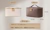 ROWNYEON Makeup Large Capacity Cosmetic Vanity Bag with Brush and Perfect for Makeup Tools Pouch, Pouch, Pocket, Travel-Friendly, Waterproof,