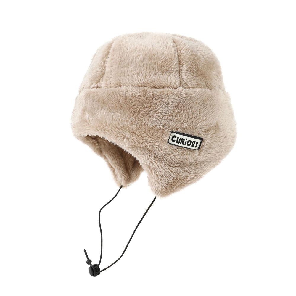 Plush Hat Scarf Cute Bear Pullover Hat New Warm Fluffy Hat Winter