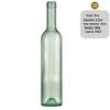 In-Stock Burgundy Green Glass Wine Bottle - Ideal for Red Wine, Liquor, Home Brewing, and Fruit Wine Storage
