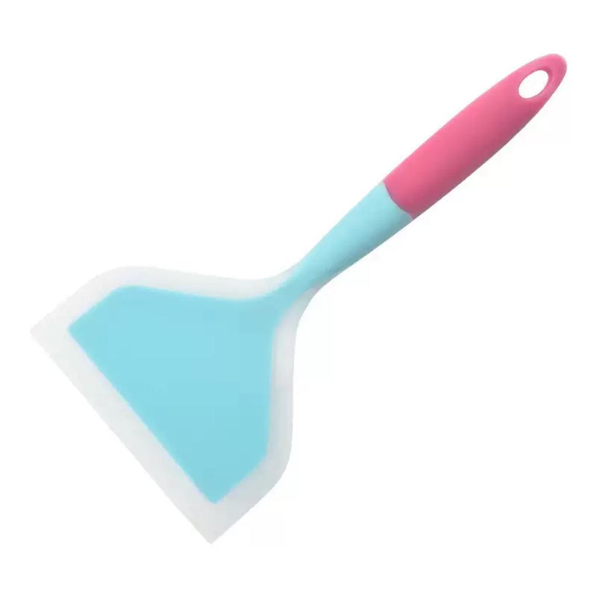 Semi-Transparent Silicone Tamagoyaki Spatula - Non-Stick, High-Temp Resistant, Oil-Control Kitchen Tool.