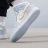 Air Jordan 1 Mid SE GS Glitter Swoosh Barnesko Blå Blå-tone Summit-White FQ9117-400