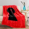 Mysterious Detective Silhouette for All Seasons Blanket Lunch Break Throw Gift