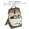 Day Backpack Pockes Hug Backpack 3 19L A4 PC with Sacoche Included 20212 Black [Double & Night] 14.0-inch