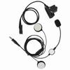 Motorcycle Helmet Headset Professional 7.1mm Helmet Headphone with U94 PTT for MOTOROLA XiR P6600