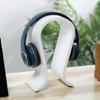 Stabiler Stützbügelhaken für Over-Ear-Kopfhörer Holz-Desktop-Ausstellungsbügelständer mit rutschfester Basis