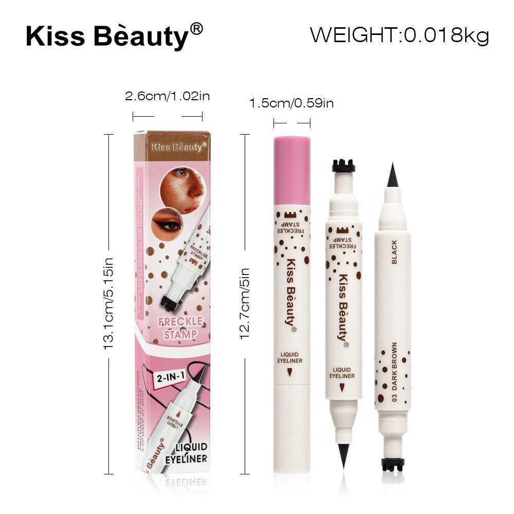Kissbeauty's neuer wasserfester natürlicher Simulations- Sommersprossen-Eyeliner schweißfester schnelltrocknender Make-up