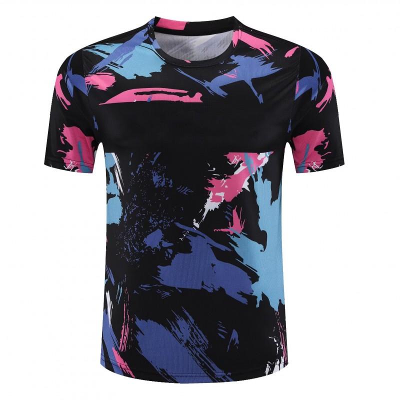 Unisex Quick-Dry Badminton Shirt Breathable Sport T-Shirt Men Women Team Uniform
