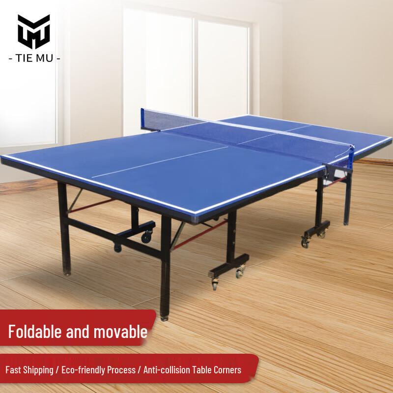 Foldable Outdoor/Indoor Table Tennis Table with Wheels