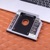 Festplattengehäuse Universal 2,5" 2. 12,7 mm/9,5 mm SSD HD SATA Festplatten-HDD-Caddy-Adaptergehäuse für CD-DVD-ROM-Optikschacht