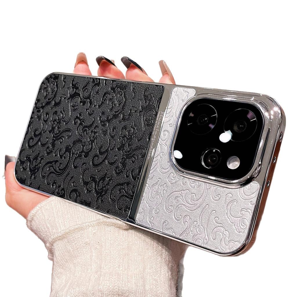 Dragon Pattern Plain Leather Is Suitable for Opporeno11pro Mobile Phone Case, the New Reno11 Protective Case Reno11pro Lens.