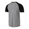 Herren Casual Sports Kurzarm T-Shirt Raglanärmel Wafer Grid Henley Herren Henry Shirt