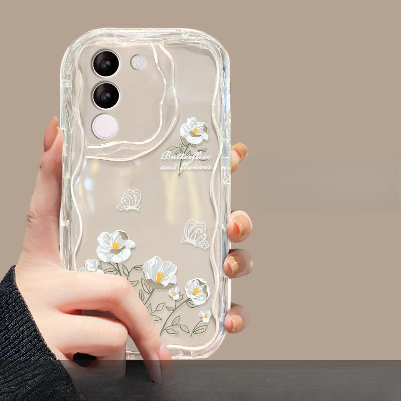 

Подходит для чехла для мобильного телефона Huawei Mate60pro P50/30 Линия цветов Цепочка Nova11/7 Прозрачный Glory 100 Huawei nova 10 SE