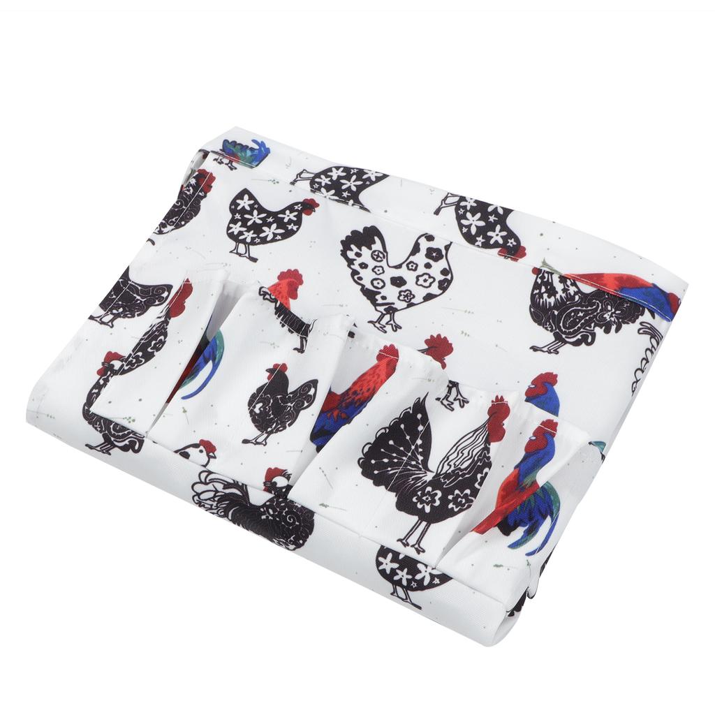 Multiple Pockets Eggs Collecting Gathering Holding Apron for Chicken Duck Eggs Farmhouse