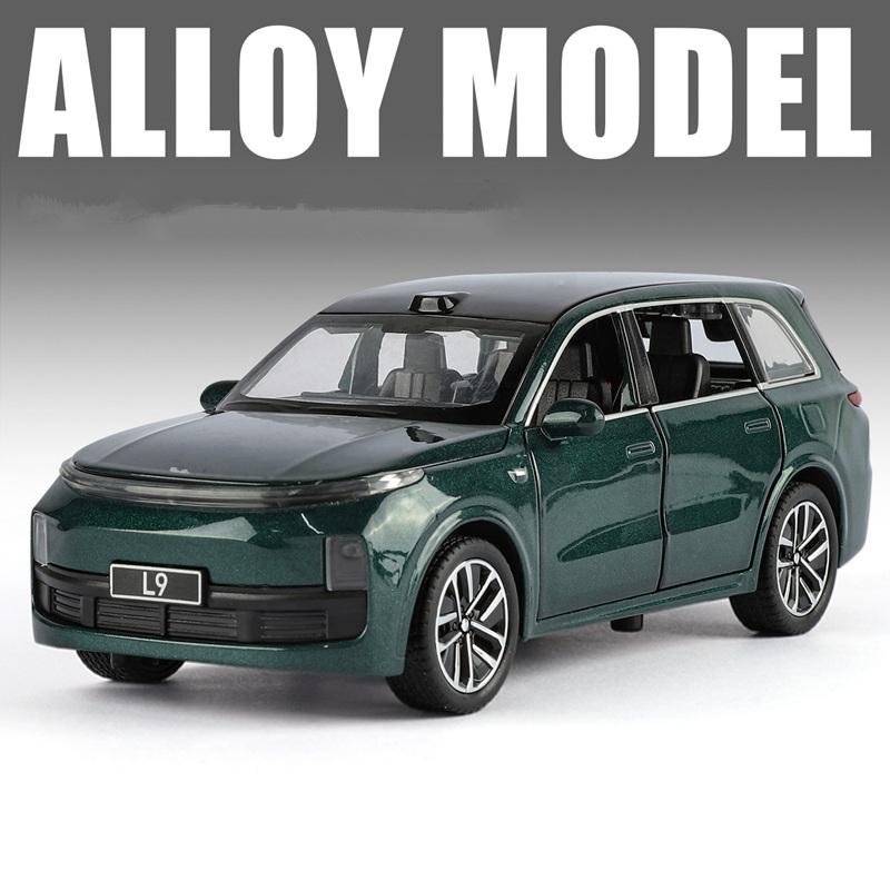 1:32 führendes IDEAL L9 2025 Legierung Elektroauto Modell Druckguss Metall Neue Energie Auto Modell Sound Licht Simulation Kinder Geschenk