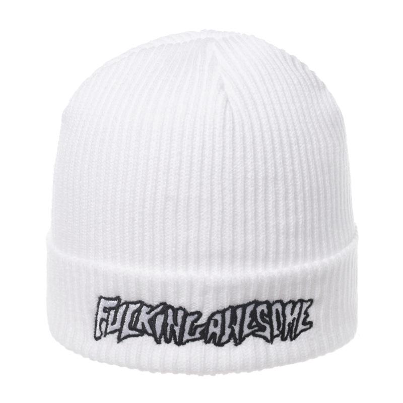 Pure cotton wool hat men's warm winter double-layer velvet knitted hat children's Korean version fashion ear protection bag head hat winter hat men