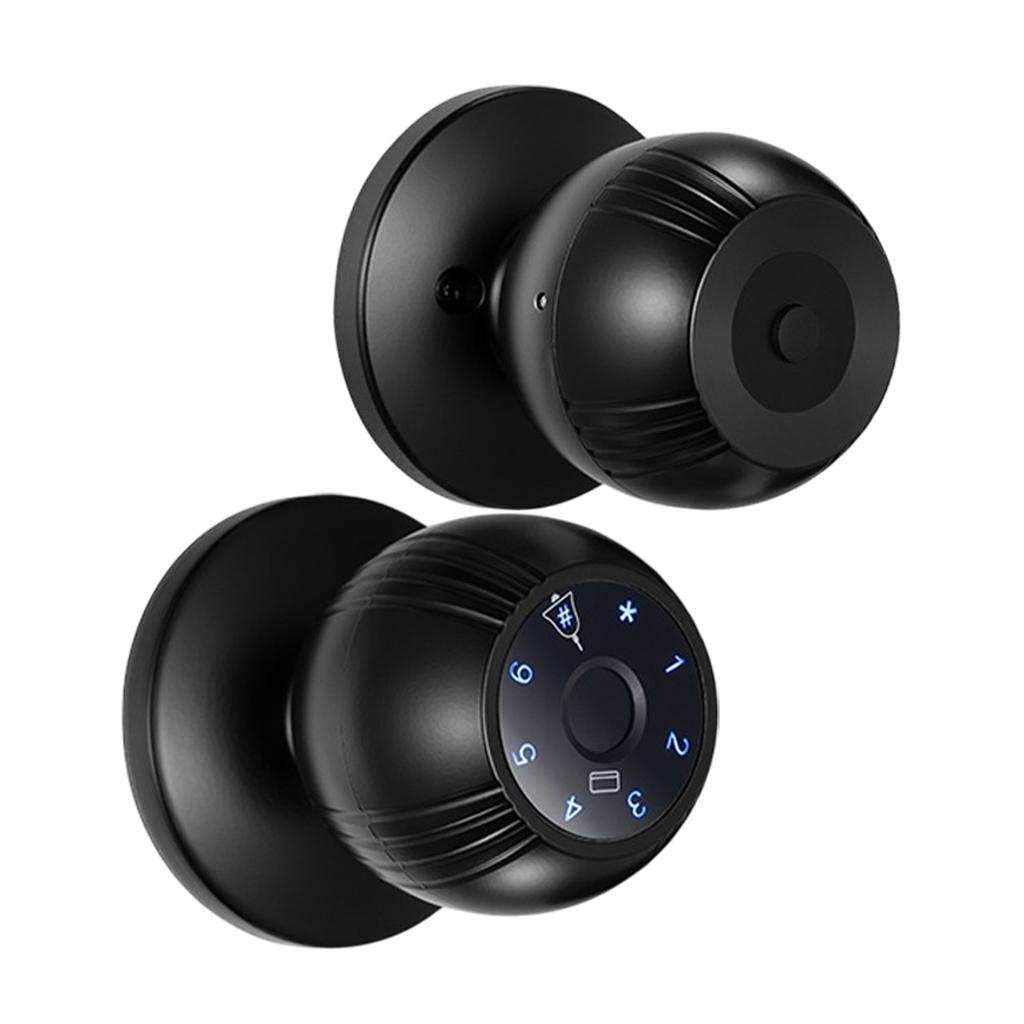Smart Lock Keyless Entry Door Lock Fingerprint Door Knob TY App Remote Access BT 5in1