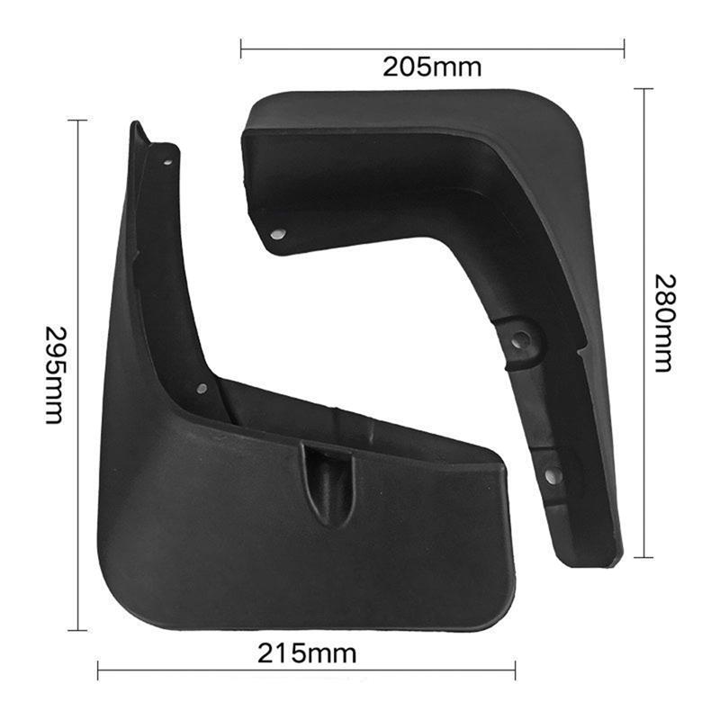 4 BUCĂȚI Apărători de Noroi Auto Flaps de Noroi Apărătoare Anti-Stropi de Noroi Pentru Suzuki Vitara 2016- Accesorii Auto-A87Q