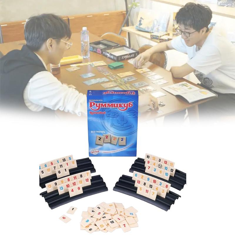Playing Language Cards Strategy Interactive Cognitive Family Game Party