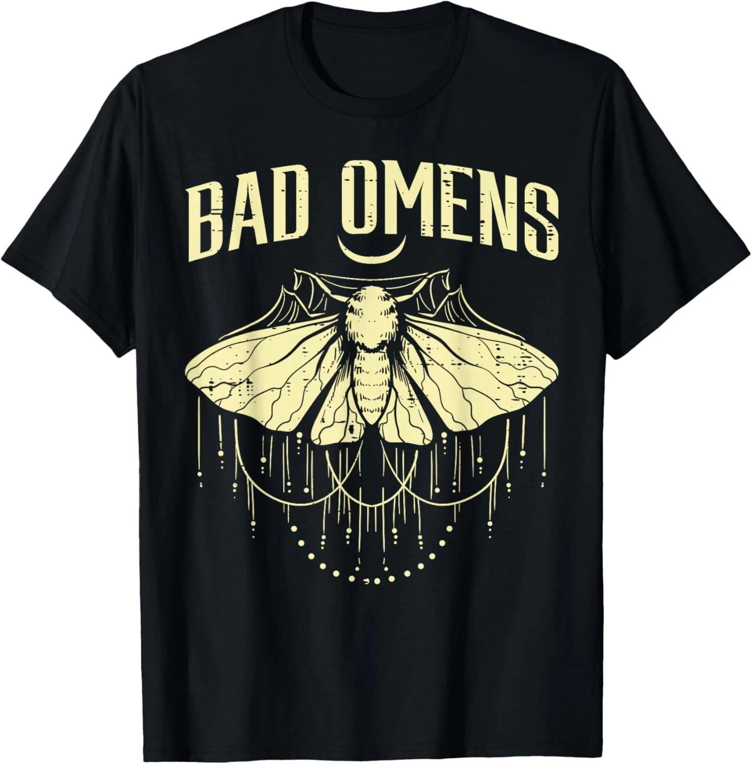 Moth Bad Omens Funny Myth Superstitions Women Men Gift Unisex T-Shirt M